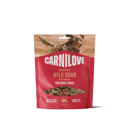 FRIANDISE CARNILOVE CRUNCHY POUR CHIEN ADULTE - SANGLIER - 200G