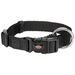 Premium collier, M–L: 35–55 cm/20 mm, noir