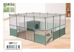 Parc lapin et cochon d'inde NAVEEN