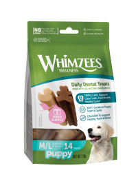 WHIMZEE Snack Chiot M/L 14 friandises
