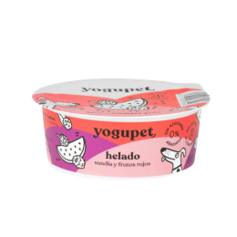 YOGUPET CREME GLACEE FRUITS ROUGES POUR CHIEN OU CHAT 110G