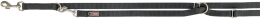 Premium laisse réglable, XS: 2,00 m/10 mm, noir