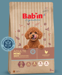 BAB'IN SIGNATURE ADULTE MINI CÉRÉALES ANCESTRALES POULET 2 KG