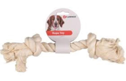 CORDE DE JEU 2 NOEUDS BLANC L 