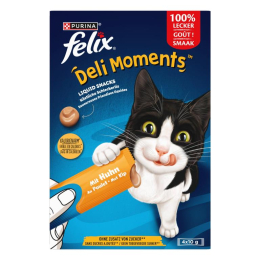 FELIX® Deli Moments friandises liquides pour chat - 2 saveurs au choix