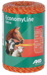 Fil EconomyLine 500m jaune/orange, 3x0,16mm