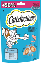 FRIANDISES CATISFACTIONS SAUMON 90 G