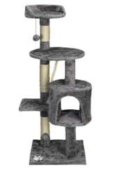 ARBRE A CHAT ANTHRACITE 40 x 40 x 112 cm