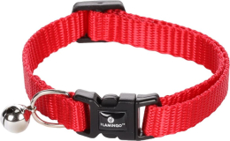 CHAT COLLIER ZIGGI ROUGE 20-35cm x 10mm x 1mm