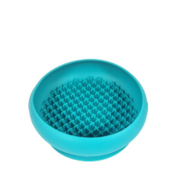 Bol à lécher BubiChef LickCross, bleu, 12,5cm
