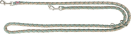 Cavo laisse réglable, L–XL: 2,00 m/ø 18 mm, sauge/sable
