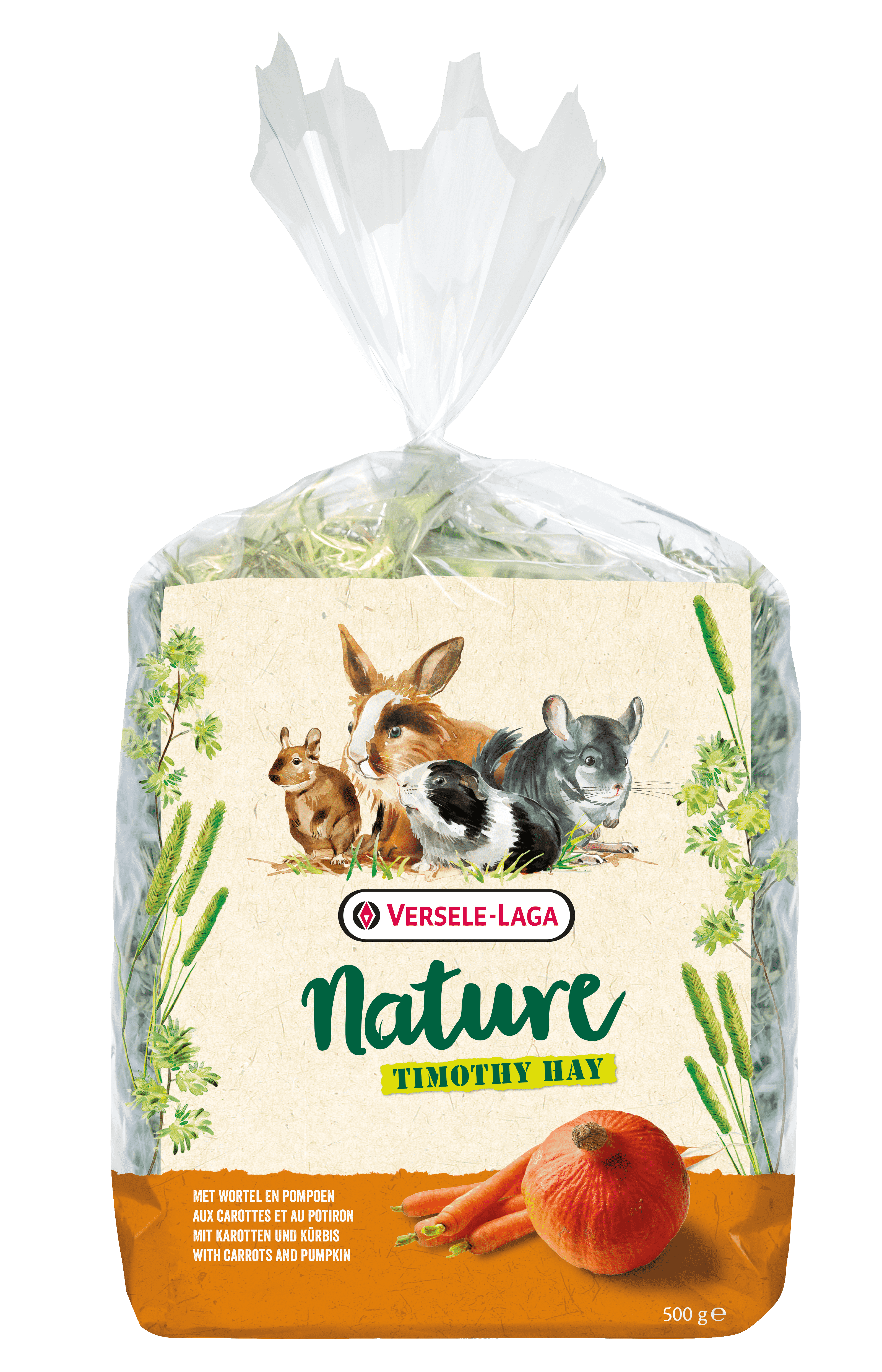 Nature Timothy Hay Carrot & Pumpkin 500 g