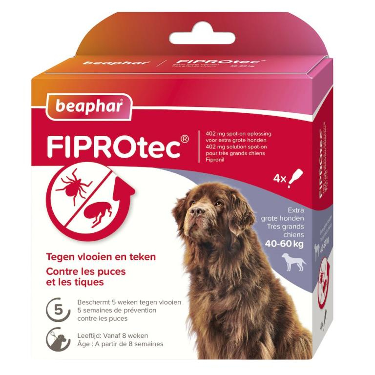 FIPROtec 402 mg solution spot-on pour très grands chiens
