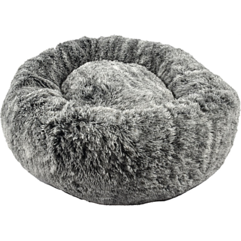 DONUT POILU BICOLORE NOIR M