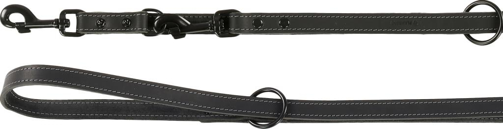 LAISSE ENTRAINEMENT NOIR 2M 20MM