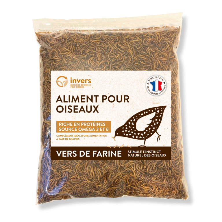 VERS DE FARINE DESHYDRATES 2.5KG 