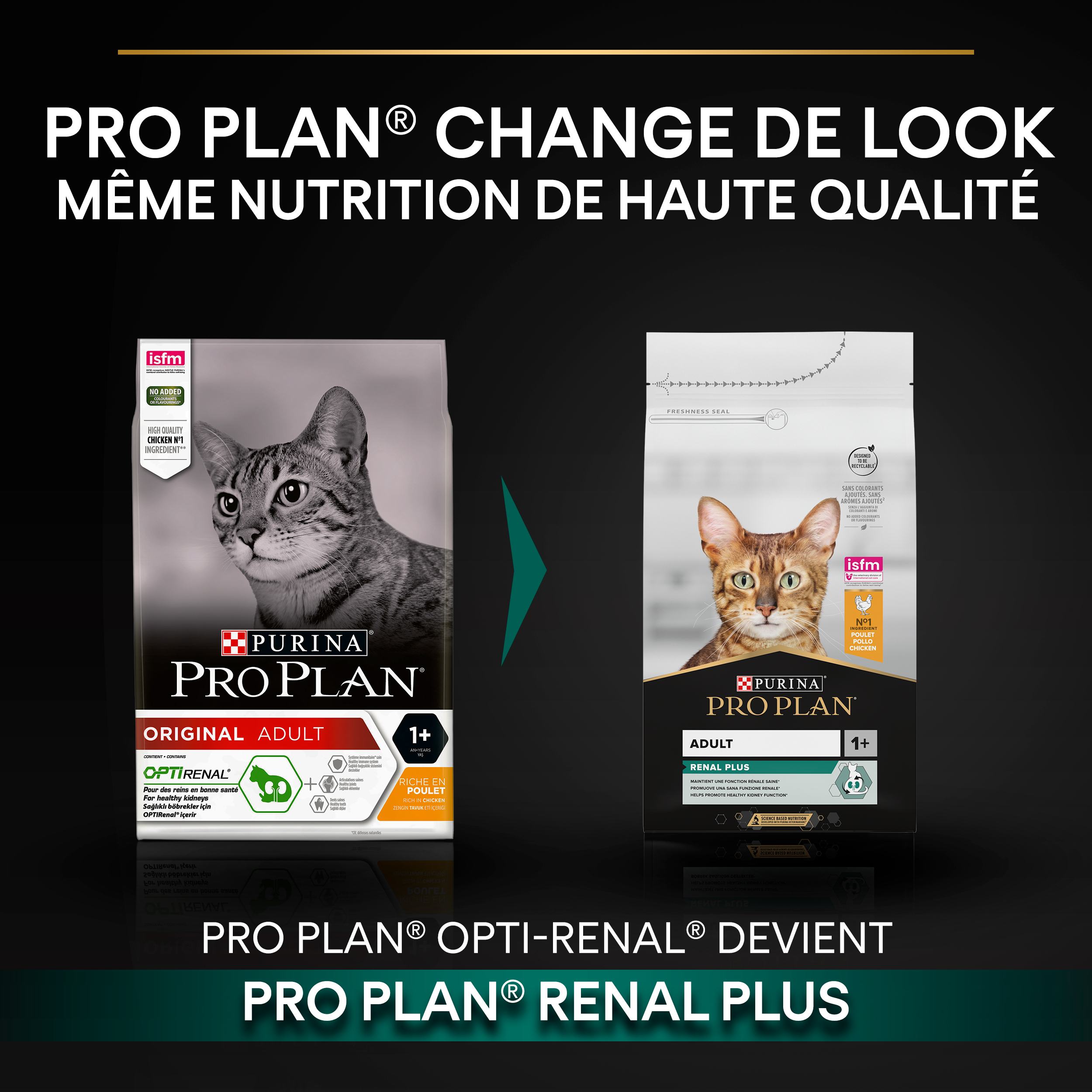 Pro Plan Adult RENAL PLUS Poulet 3kg