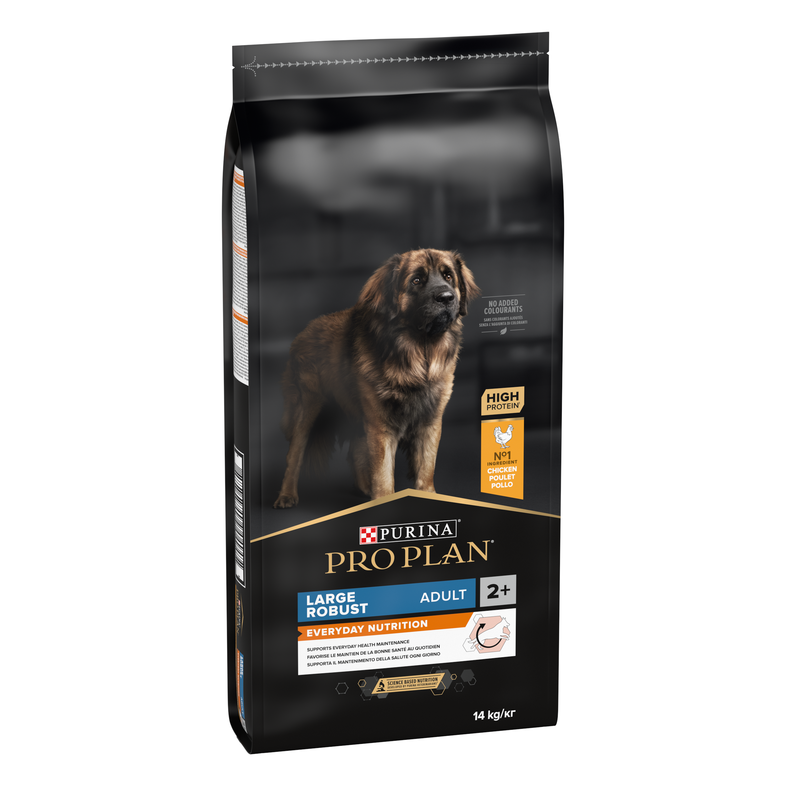 PRO PLAN Chien Large Adult Robust Everyday Nutrition Poulet 14KG