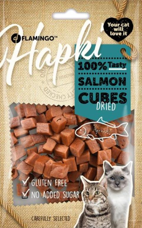 HAPKI CUBES DE SAUMON 85G