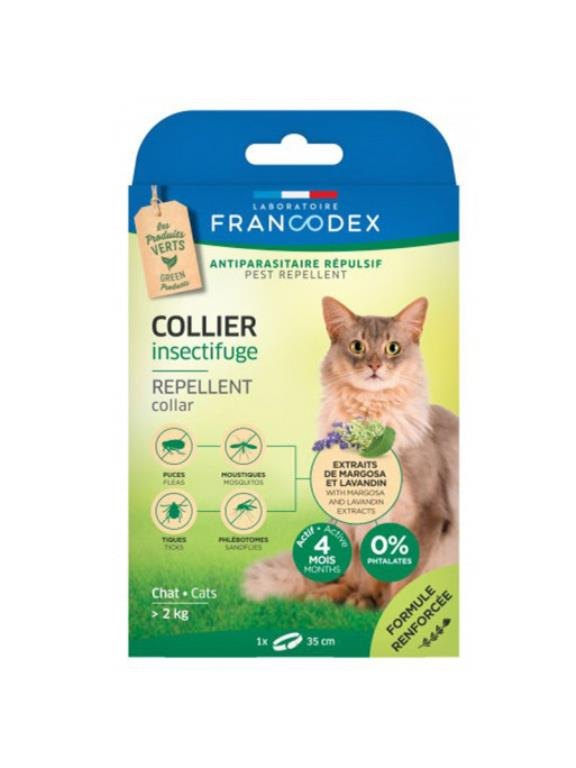 COLLIER ANTIPARASITAIRE REPULSIF CHAT