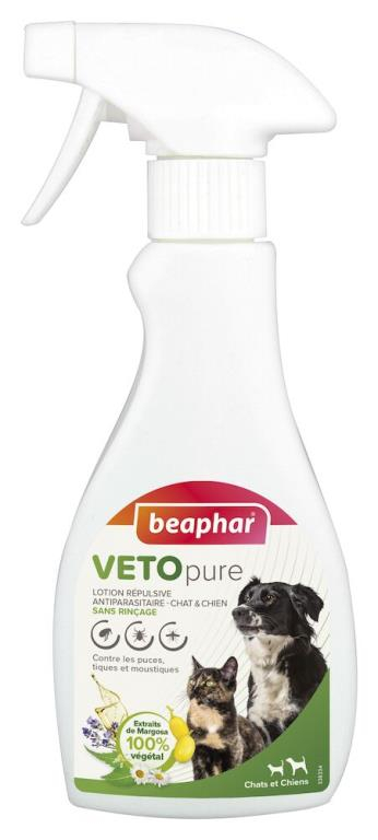 VETOpure, lotion répulsive antiparasitaire