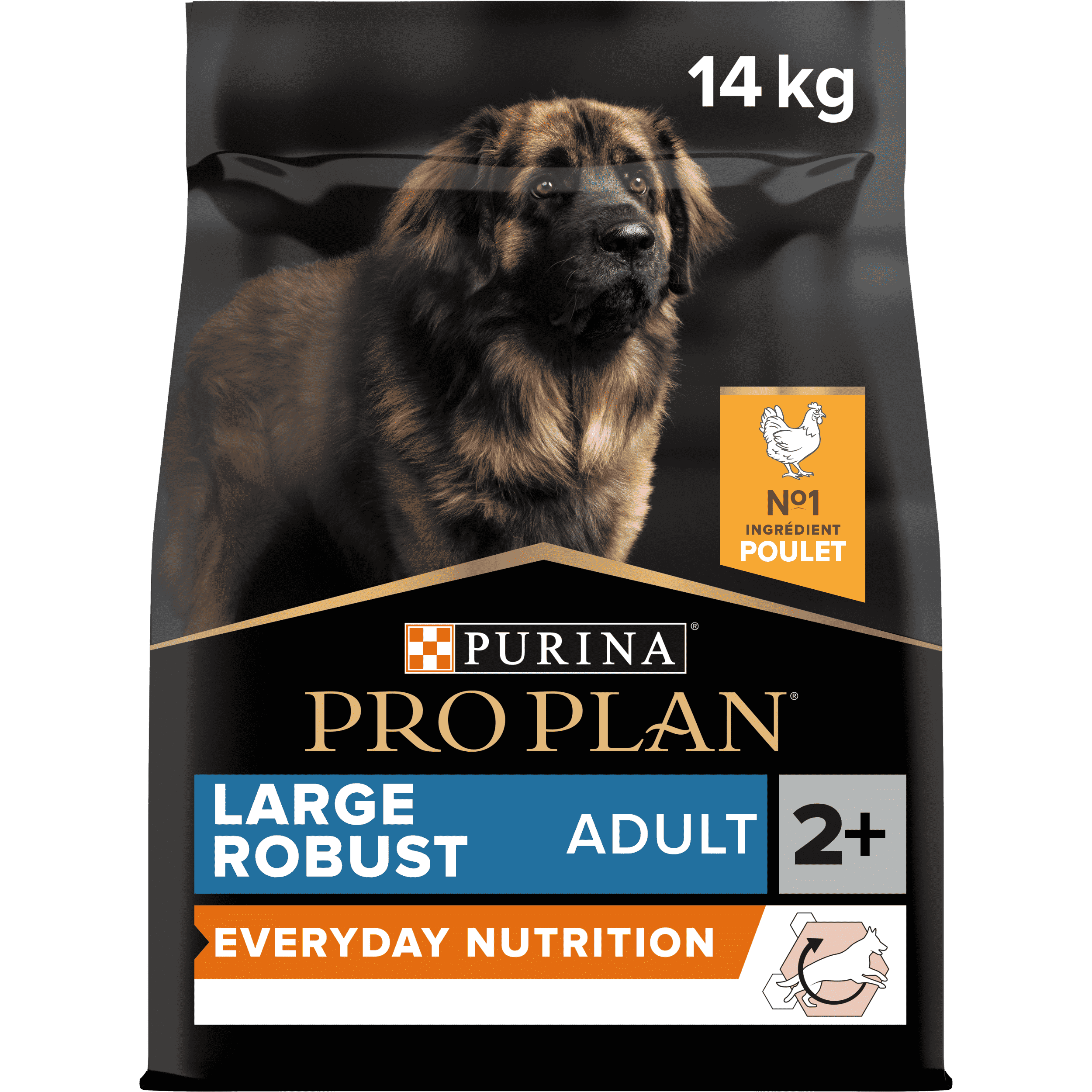 PRO PLAN Chien Large Adult Robust Everyday Nutrition Poulet 14KG