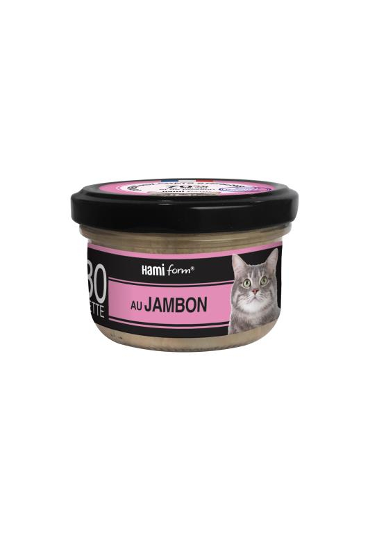 cuisiné pour chat recette n°30 Jambon 80grammes