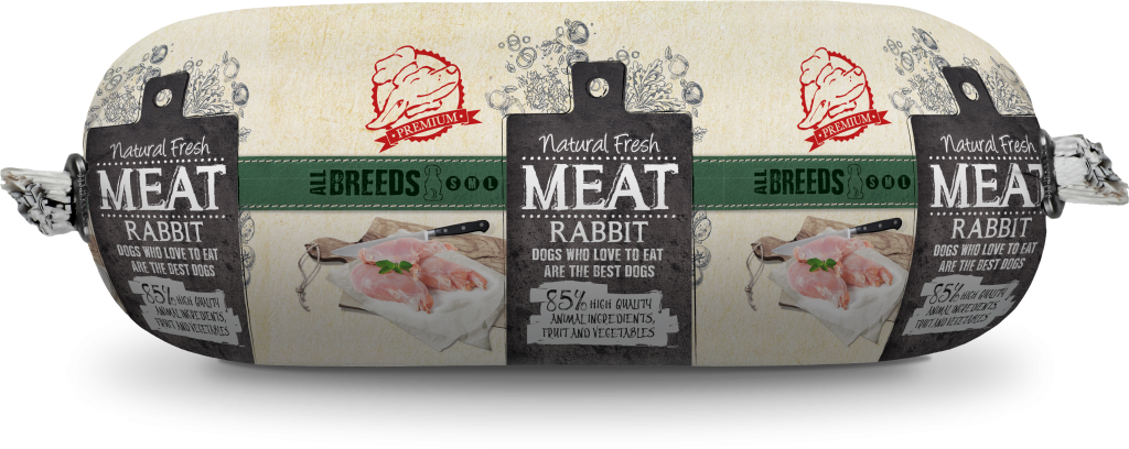 Natural Fresh MEAT SAUCISSE POUR CHIEN Lapin-600gr