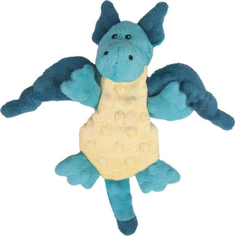 DRAGON EN PELUCHE VERT S 
