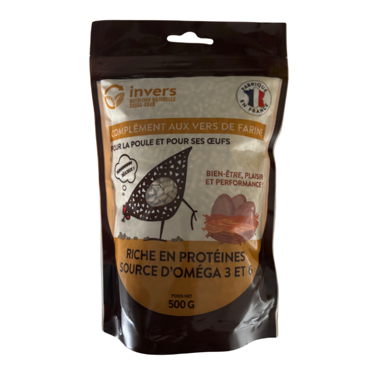 GRANULES AUX VERS DE FARINE 500G