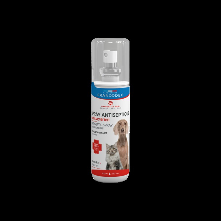 SPRAY ANTISEPTIQUE 100ML CHIEN ET CHAT