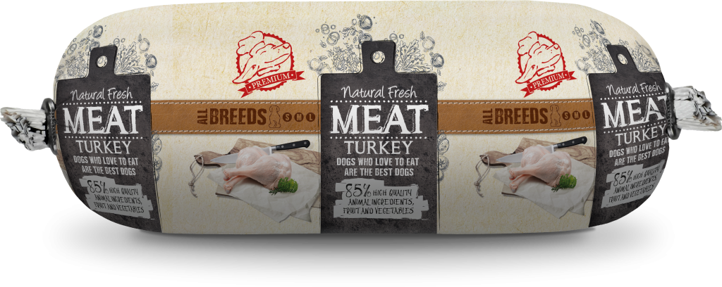Natural Fresh MEAT SAUCISSE POUR CHIEN Dinde-250gr
