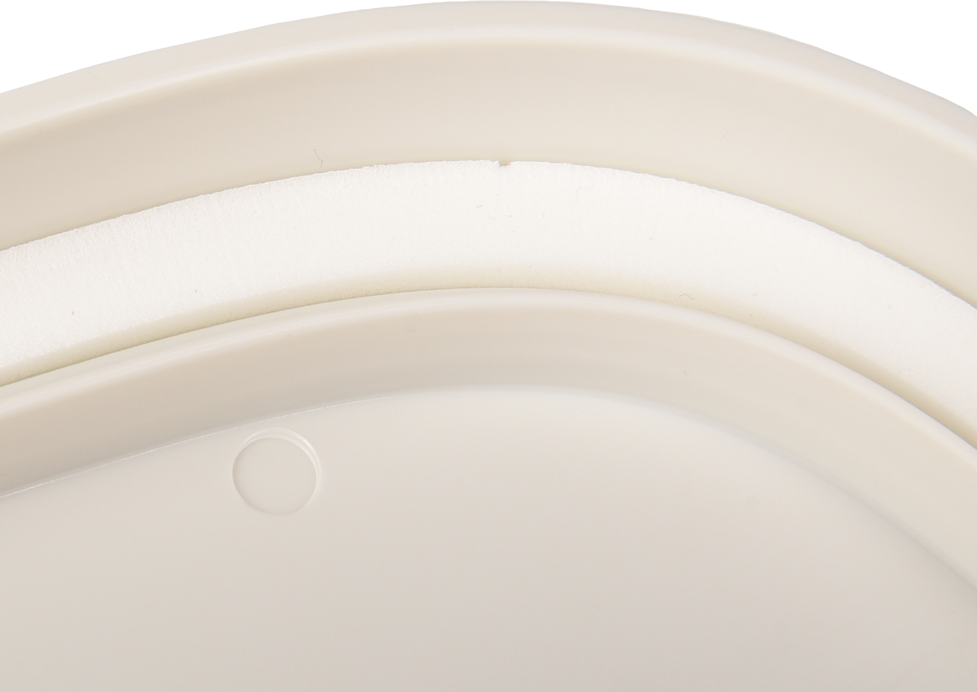 Conteneur à aliments June Rectangle Taupe et Blanc 8,4 Litres