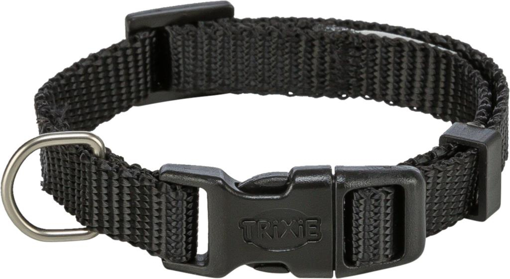 Premium collier, XXS–XS: 15–25 cm/10 mm, noir