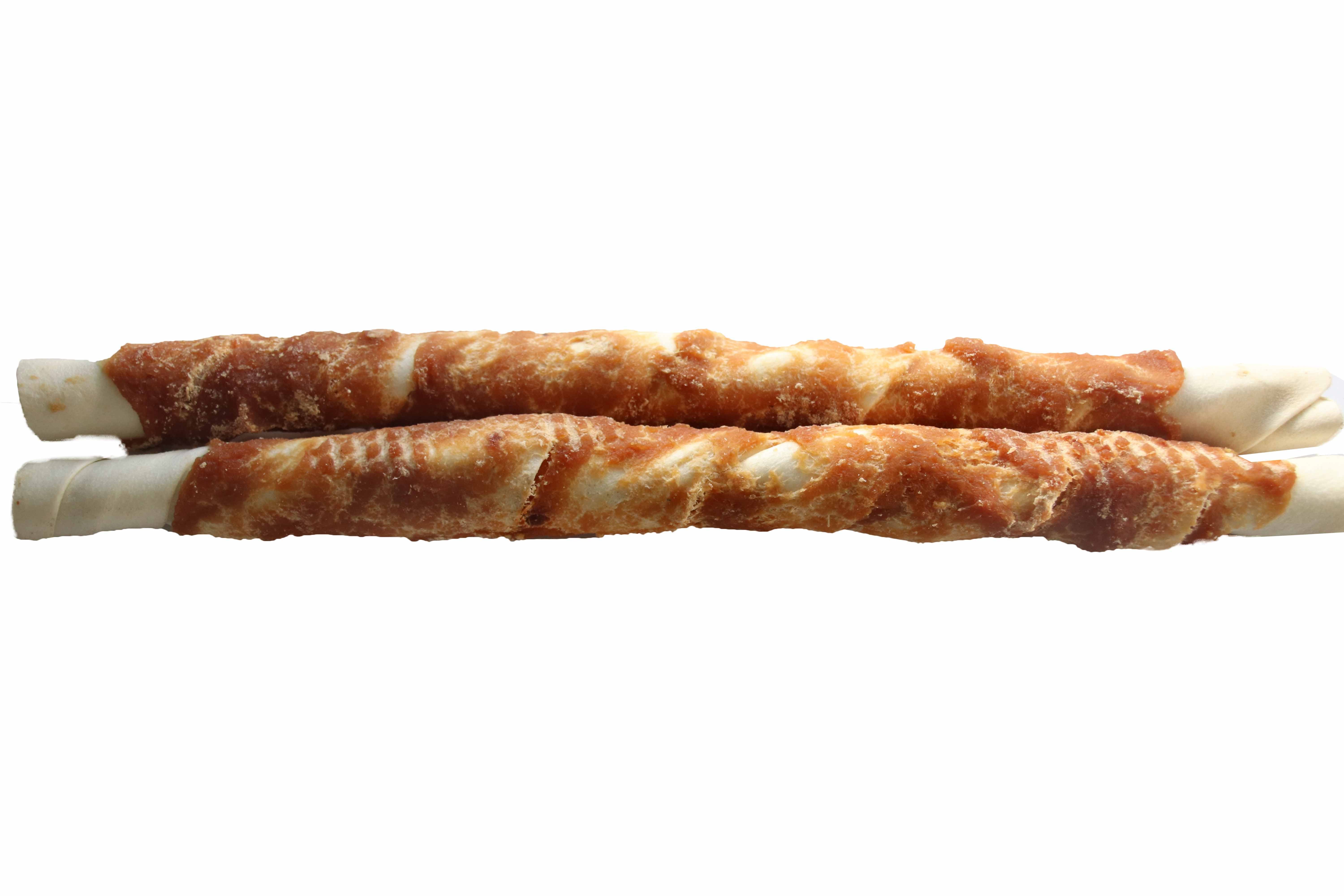Bâtons à mâcher au poulet, 26cm - Sac de 20 bâtons