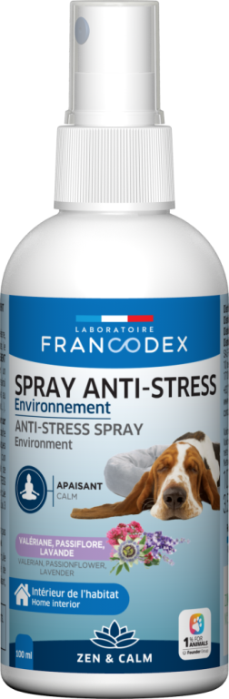 SPRAY ANTI STRESS ENVIRONNEMENT CHIEN CHIOT 100ML