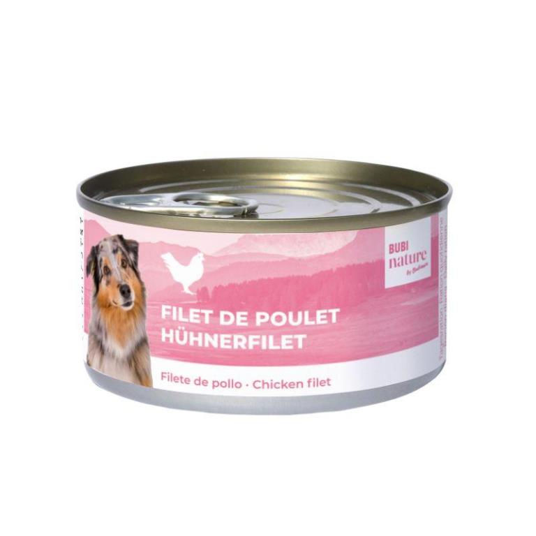 Pâtée pour chien Bubi Nature, filets de poulet, 70g