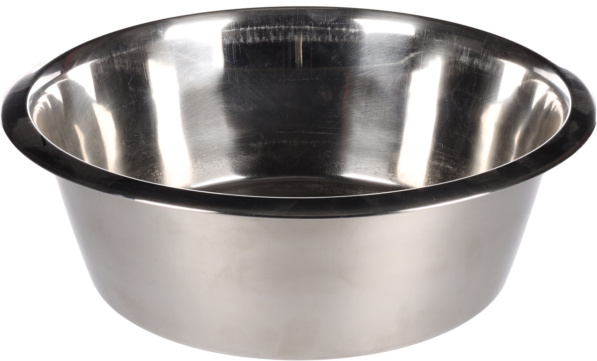 Gamelle pour la nourriture et l'eau Baldwin Rond Argent- 29cm -4050ml
