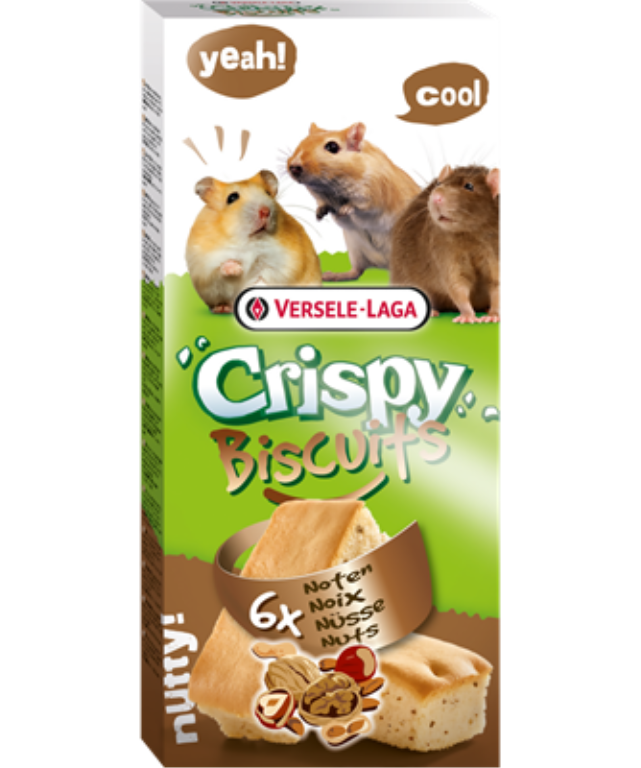 Crispy Biscuits Noix- 6 pièces 70g
