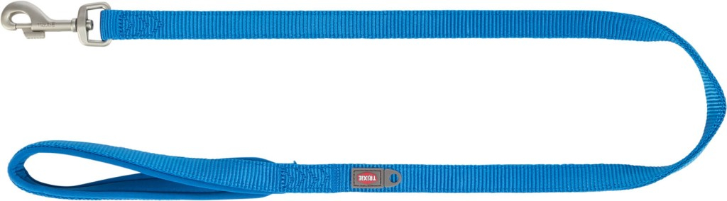 Premium laisse, L–XL: 1,00 m/25 mm, bleu royal