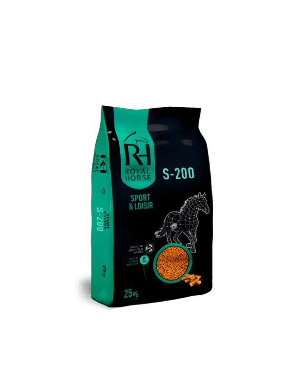Aliment granulé chevaux de sport et loisir S-200 25kg Royal Horse
