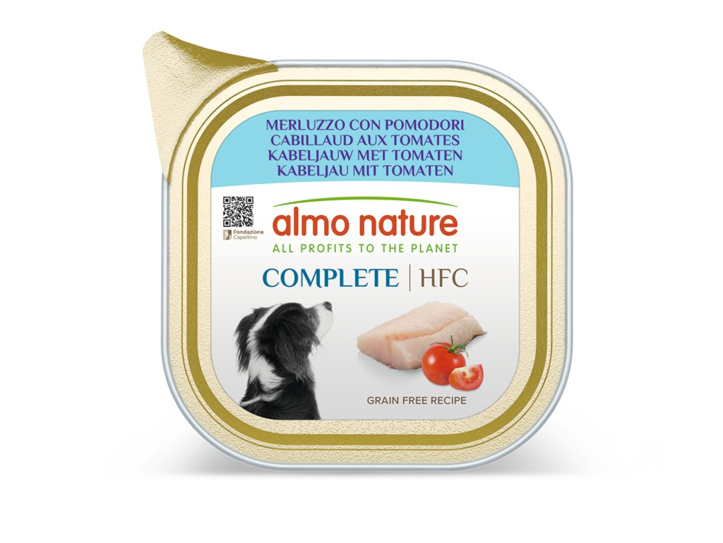 HFC Dogs 150g Complete cabillaud-tomate