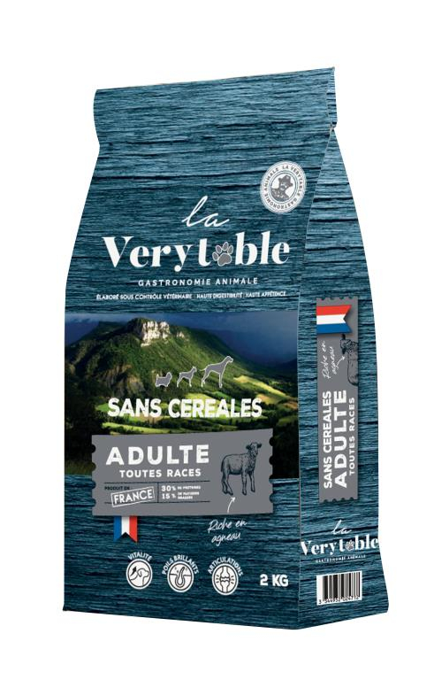 LA VERYTABLE ADULTE SANS CEREALES 2 KG AGNEAU