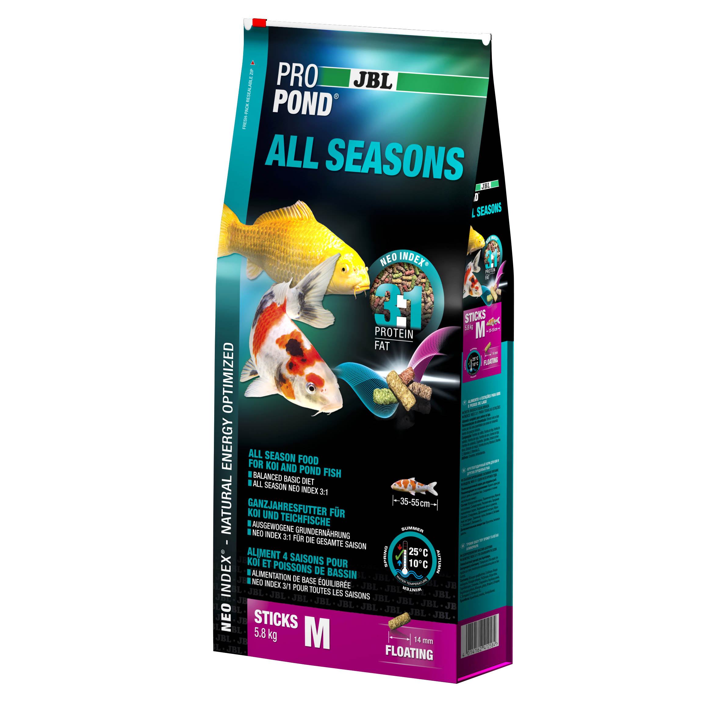 JBL PROPOND ALL SEASONS M 5,8 Kg - Sticks pour carpes Koï