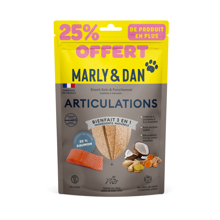 SNACK SPÉCIAL ARTICULATIONS POUR CHIEN ADULTE - 80G