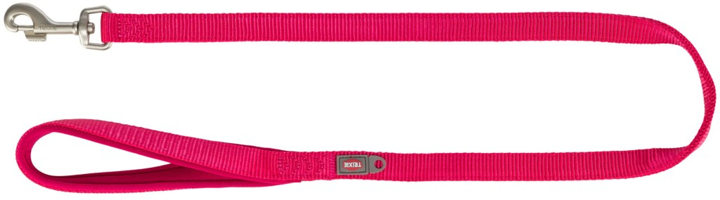 Premium laisse, L–XL: 1,00 m/25 mm, fushia