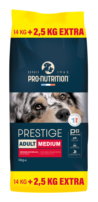PRESTIGE CHIEN ADULTE MEDIUM - 14+2,5 KG 