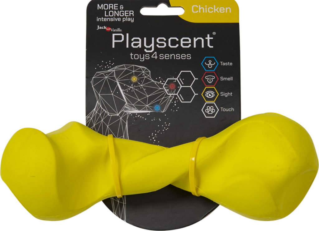 JV PLAYSCENT OS TORDU POULET 22CM