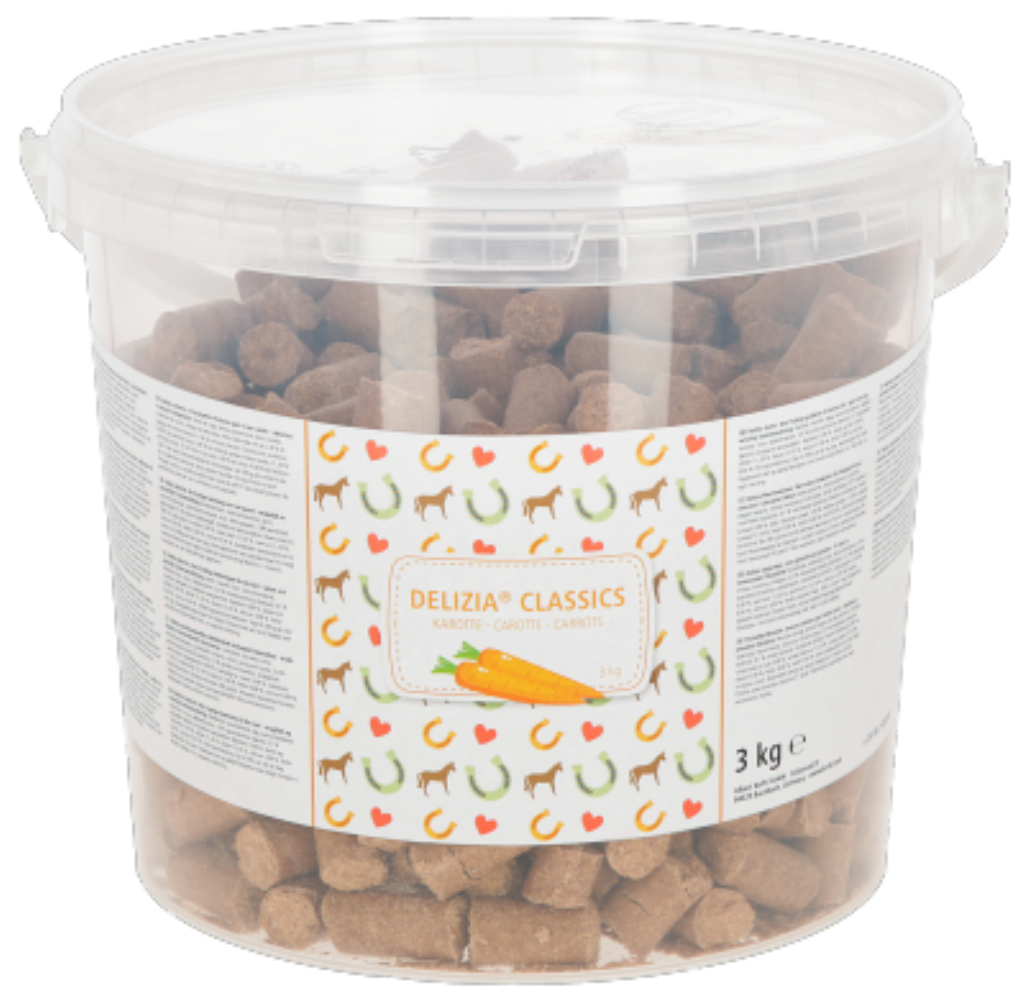 Friandises  Delizia 3kg, carotte