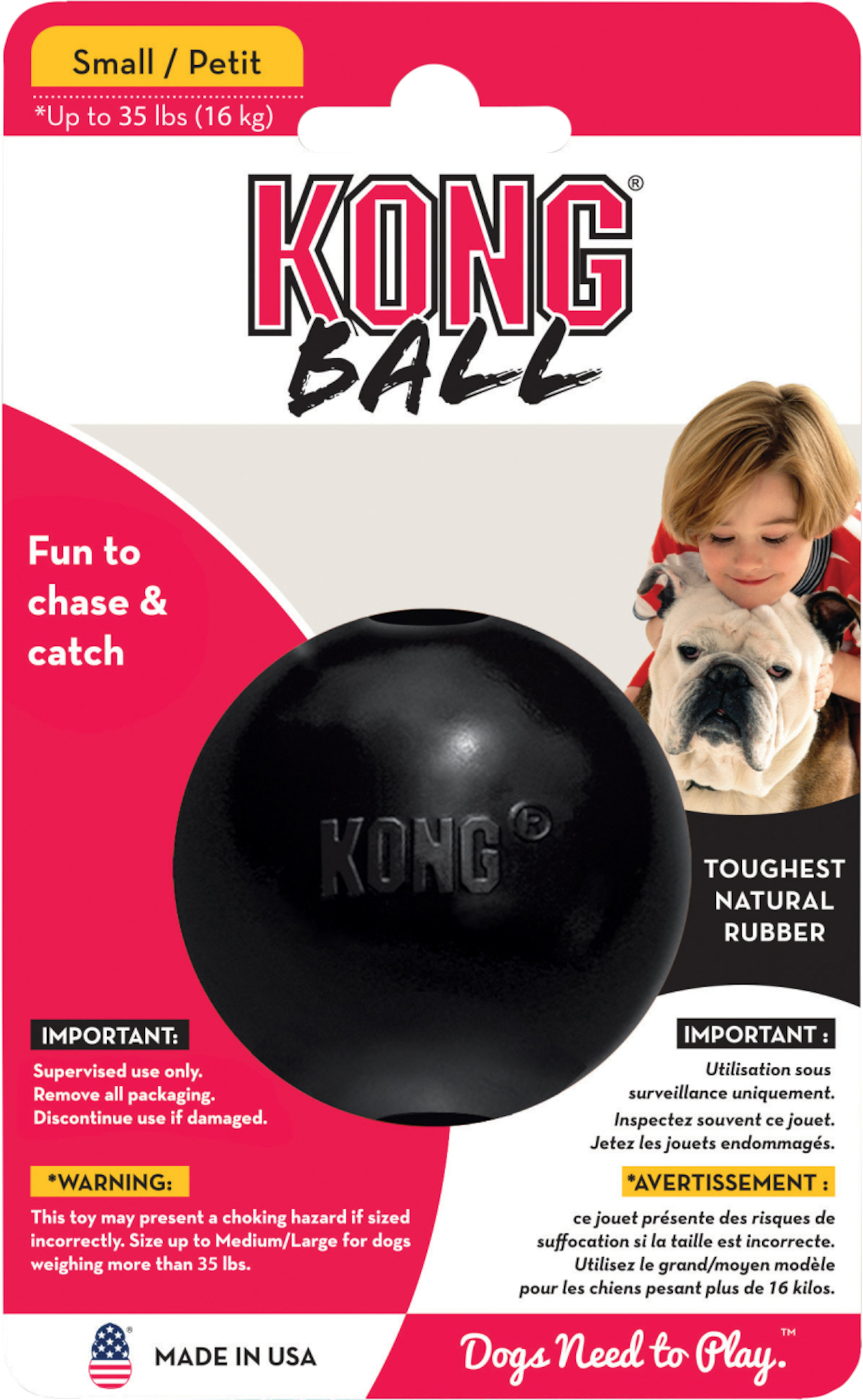 KONG EXTREME BALLE SMALL